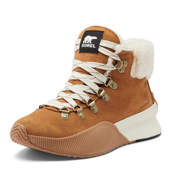 Sorel Women's Out N About III Conquest Waterproof Boots Camel Brown Size 5 - Picture 1 of 8